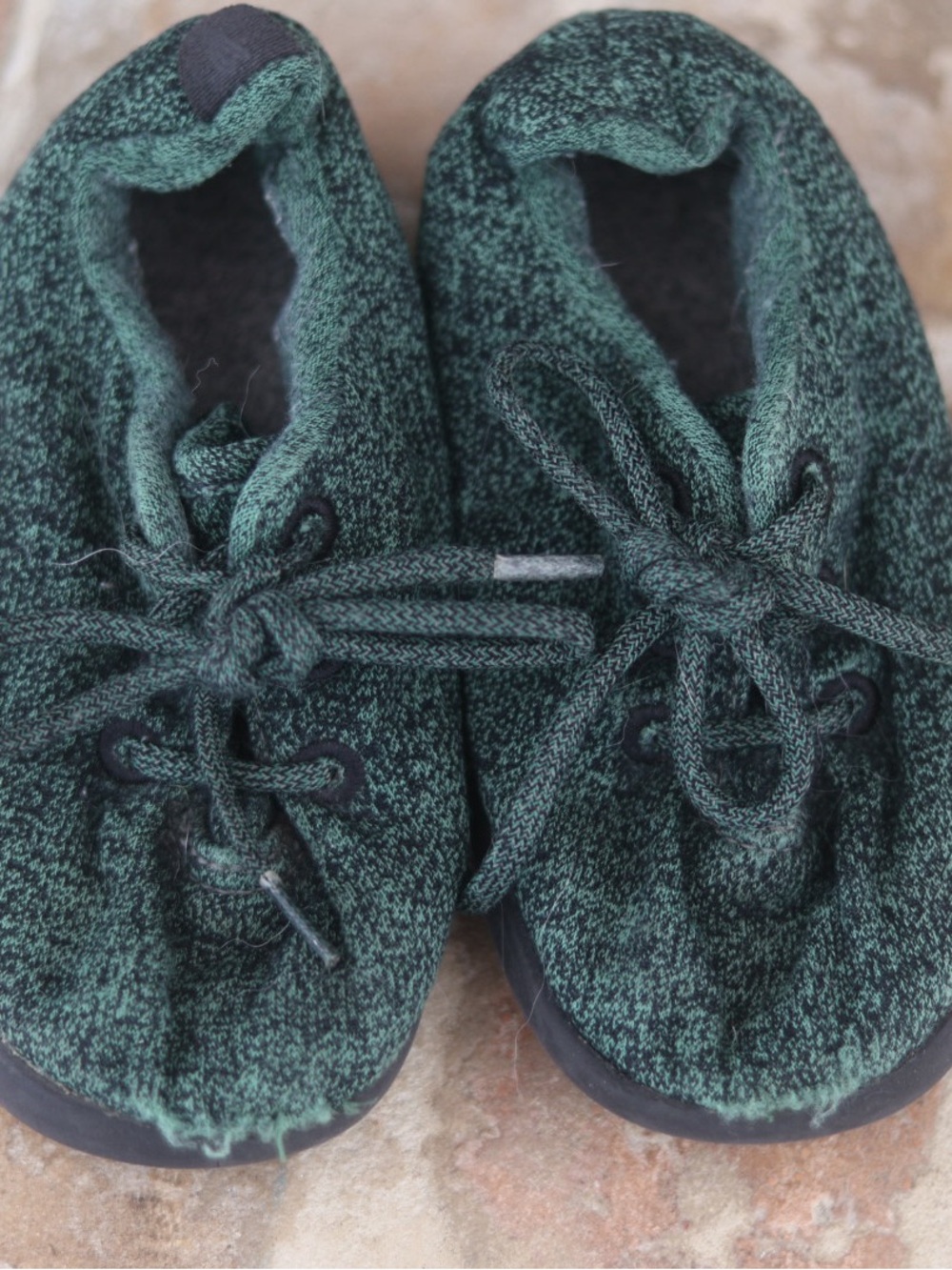 allbirds Kids Green Wool Sneakers